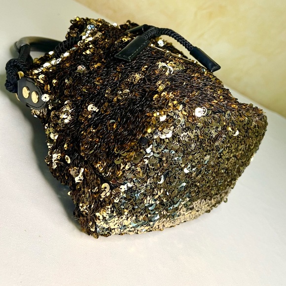 Louis Vuitton Sequin Mini Noe Rococo Gold - Picture 9 of 15